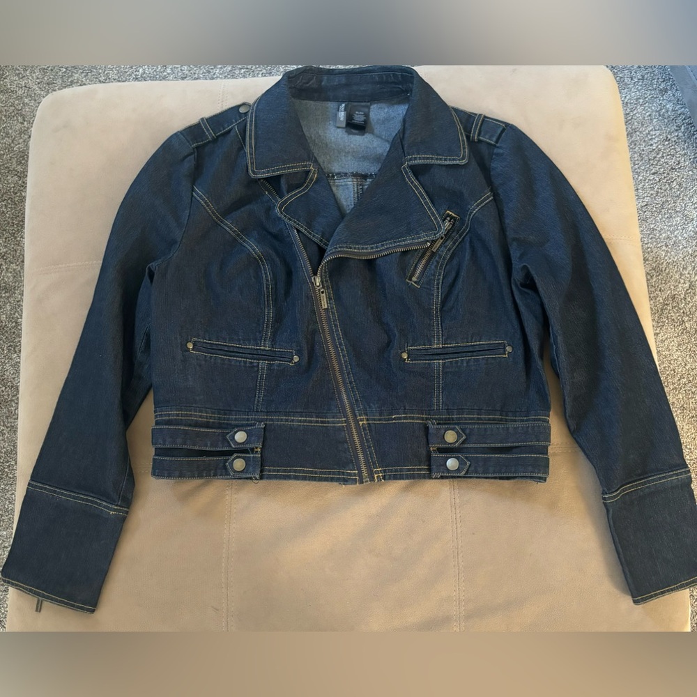 Bisou Bisou women’s Jean jacket size XL